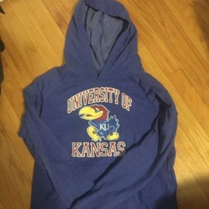 College sweatshirt